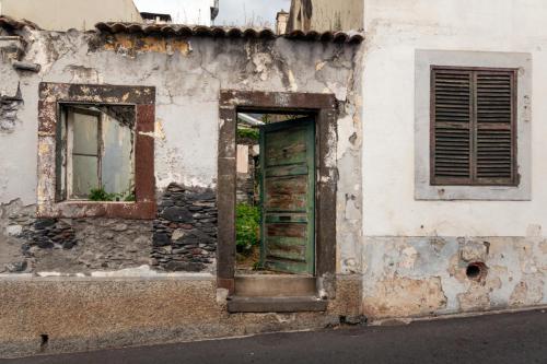 Verlaten huizen in Funchal